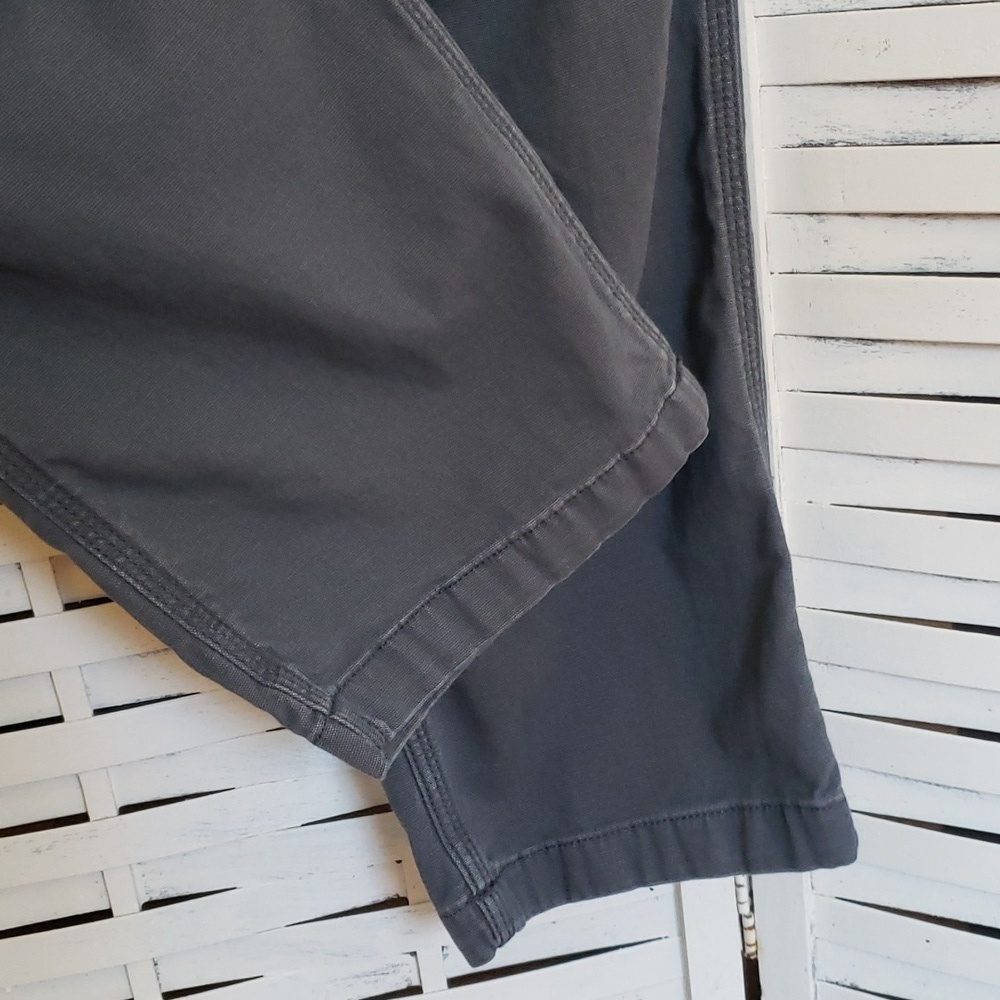 Carhartt gray straight fit leg mens pants 38 x 34 - Picture 3 of 6